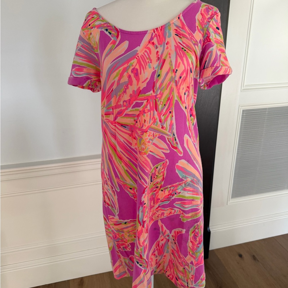 Lilly Pulitzer Pink and Orange Dress